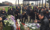 Mourners pay tribute to Chinese student Zhang Yao who was studying in Rome when she was apparently hit by a train.