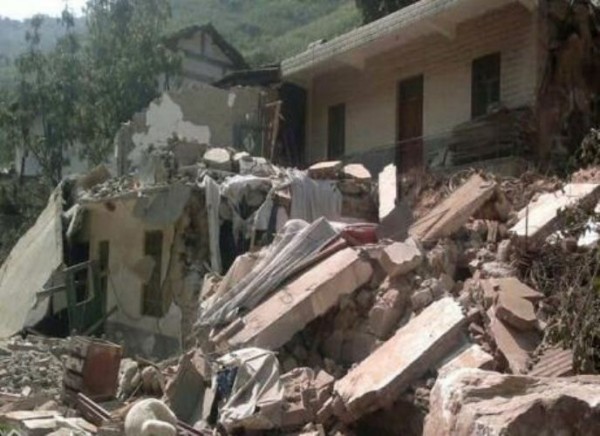 (Photo : The damage caused by the earthquake)
