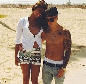 Yo and The Bieb on a beach date at Venice, CA