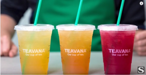 Starbucks to offer Teavana drinks in China and Asia Pacific regions.
