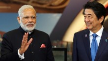 China gives its support  on the India-Japan nuclear deal.