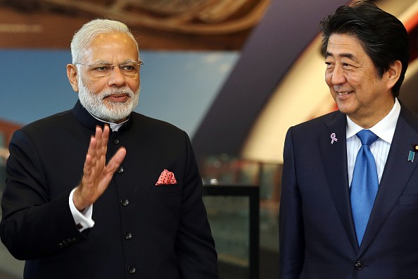 China gives its support  on the India-Japan nuclear deal.