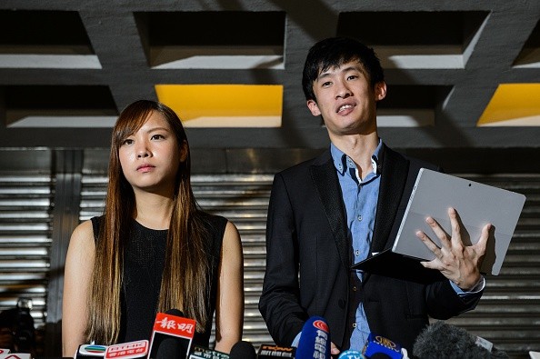 Hong Kong on Tuesday sided with China's top court, refusing two pro-independence lawmakers from assuming office.
