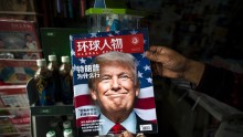 US President-elect Donald Trump received praises from Chinese media.