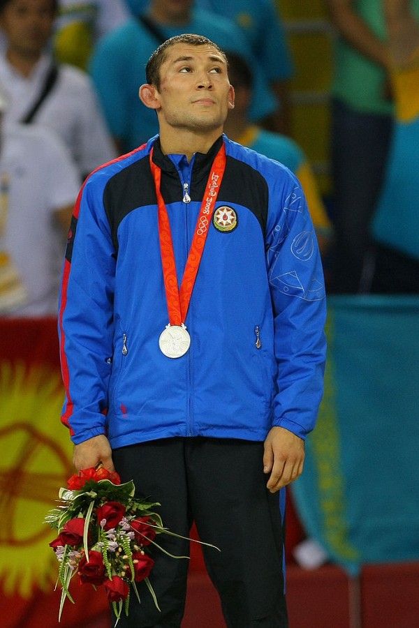 Vitaliy Rahimov of Azerbaijan at the Beijing Olympics.