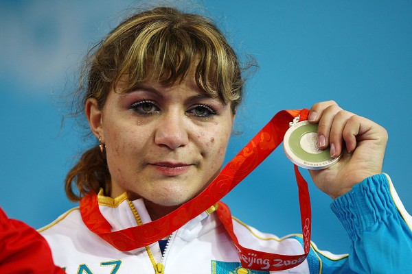 Irina Nekrassova at the Beijing Olympics