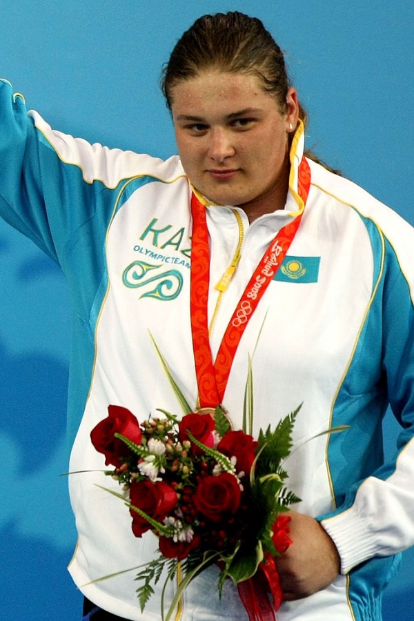 Mariya Grabovetskaya at the Beijing Olympics