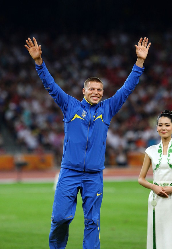 Denys Yurchenko at the Beijing Olympics