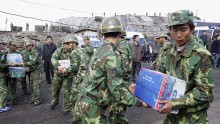 China and the US military troops have conducted a joint humanitarian military drill on Friday in Kunming City.