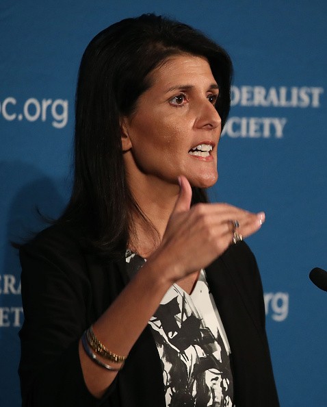 US President-elect Donald Trump appoints South Carolina governor Nikki Haley as the new US ambassador to the United Nations.