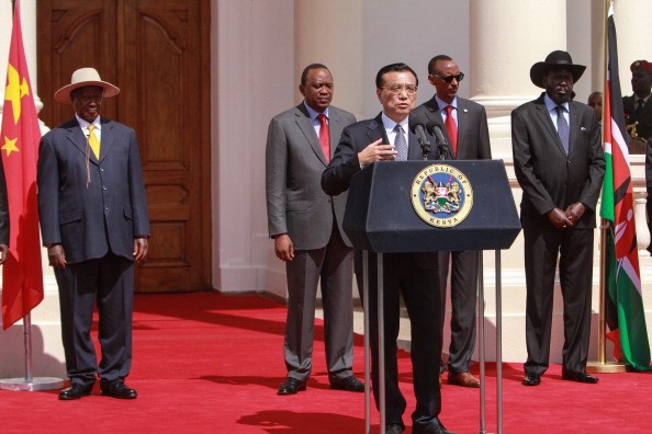 Chines Premier Li Keqiang in East Africa