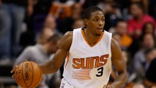 Phoenix Suns point guard Brandon Knight