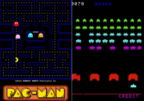 "Pac-Man" and "Space Invaders" now available on Facebook Messenger
