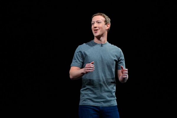 Facebook founder and CEO, Mark Zukerberg. 