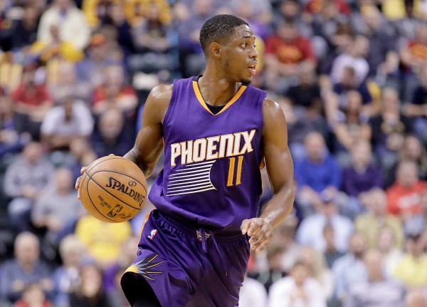 Phoenix Suns point guard Brandon Knight