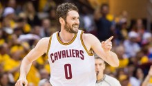 Cleveland Cavaliers power forward Kevin Love