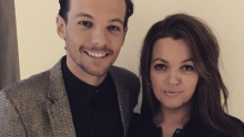 Louis Tomlinson and His Mother