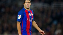 Barcelona striker Luis Suárez