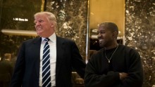 Kanye West and Donald Trump Meet At Trump Tower