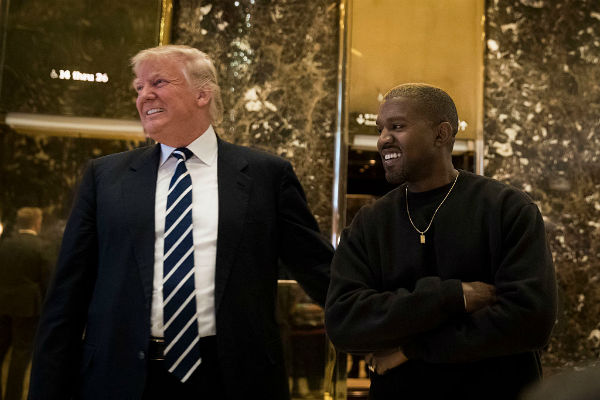 Kanye West and Donald Trump Meet At Trump Tower