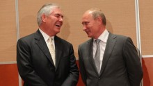 Tillerson and Vladimir Putin