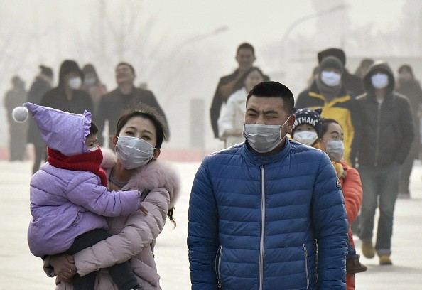 Northern China Hit by Smog. 