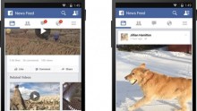 Facebook on mobile devices