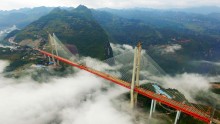 China Opens World’s Highest Bridge.  