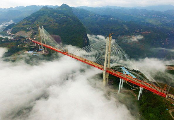 China Opens World’s Highest Bridge.  