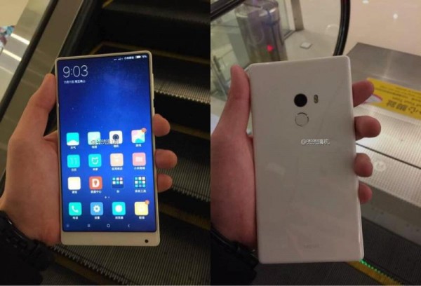 White Xiaomi Mi Mix Smartphone Spotted in China