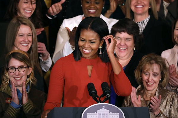 Michelle Obama Delivers her Farewell Message at the White House