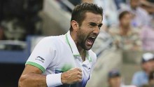 Marin Cilic wins his first Grand Slam title over Kei Nishikori of Japan at the US Open in Flushing Meadows New York