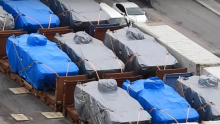 Singapore's defense ministry on Monday demanded for the immediate release of the nine military vehicles seized by Hong Kong authorities in November.