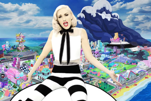 Gwen Stefani in "Spark The Fire" Music Video