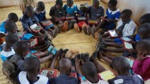 A Malawi class takes the OneBillion math app