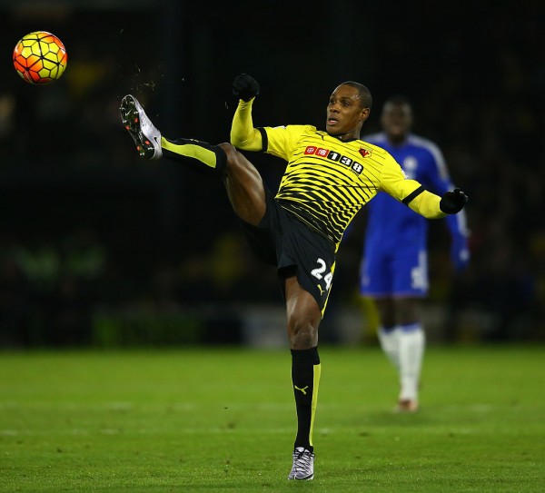 Watford striker Odion Ighalo