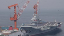 China's Second Aircraft Carrier ‘The Shandong.’ 