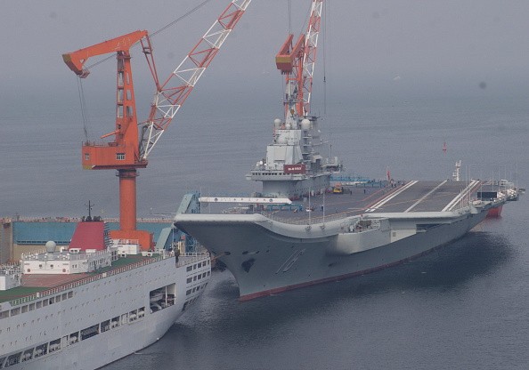 China's Second Aircraft Carrier ‘The Shandong.’ 