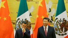 Mexico's President Enrique Pena Nieto Visits China