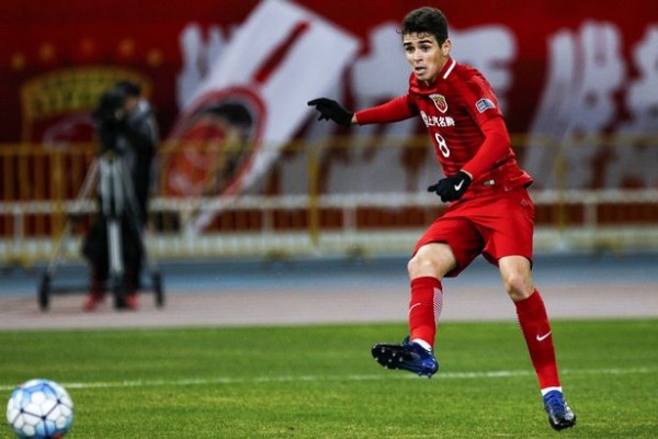 Shanghai SIPG midfielder Oscar