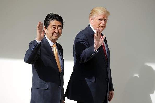 Donald Trump Assures Japan. 