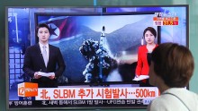 Japan to Protest North Korea’s latest Missile Test Via China. 