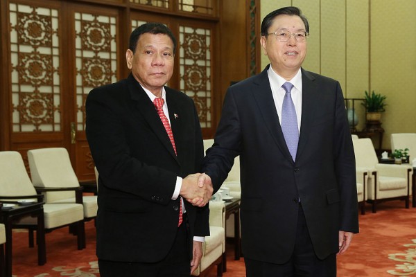 Philippine President Rodrigo Duterte Visits China 