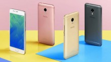 The Meizu M5s is available in four color options: Black, Silver, Gold, and Rose Gold.
