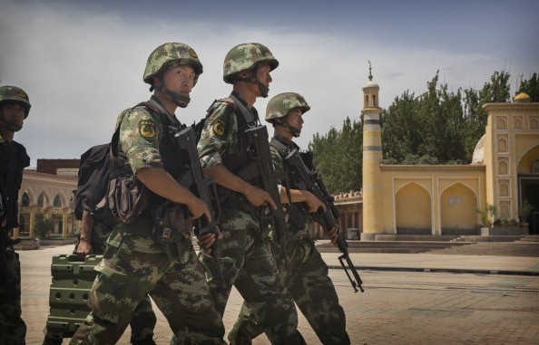 China Holds Massive Ant-Terrorism Rally in Xinjiang. 