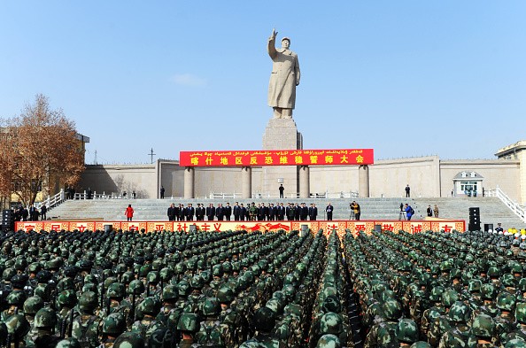 China holds Massive Anti-terror Rally in Xinjiang.  