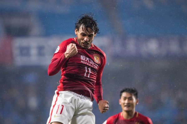 Guangzhou Evergrande forward Ricardo Goulart