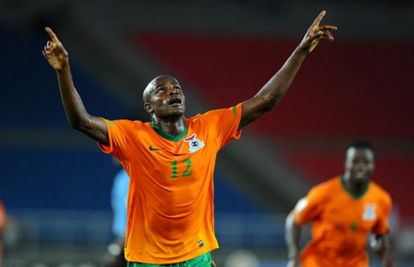 Zambia and Liaoning Whowin striker James Chamanga
