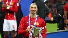 Manchester United striker Zlatan Ibrahimović