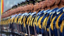 China plans to increase the size of its marines to safeguard its maritime rights.
